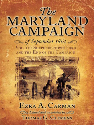 cover image of The Maryland Campaign of September 1862